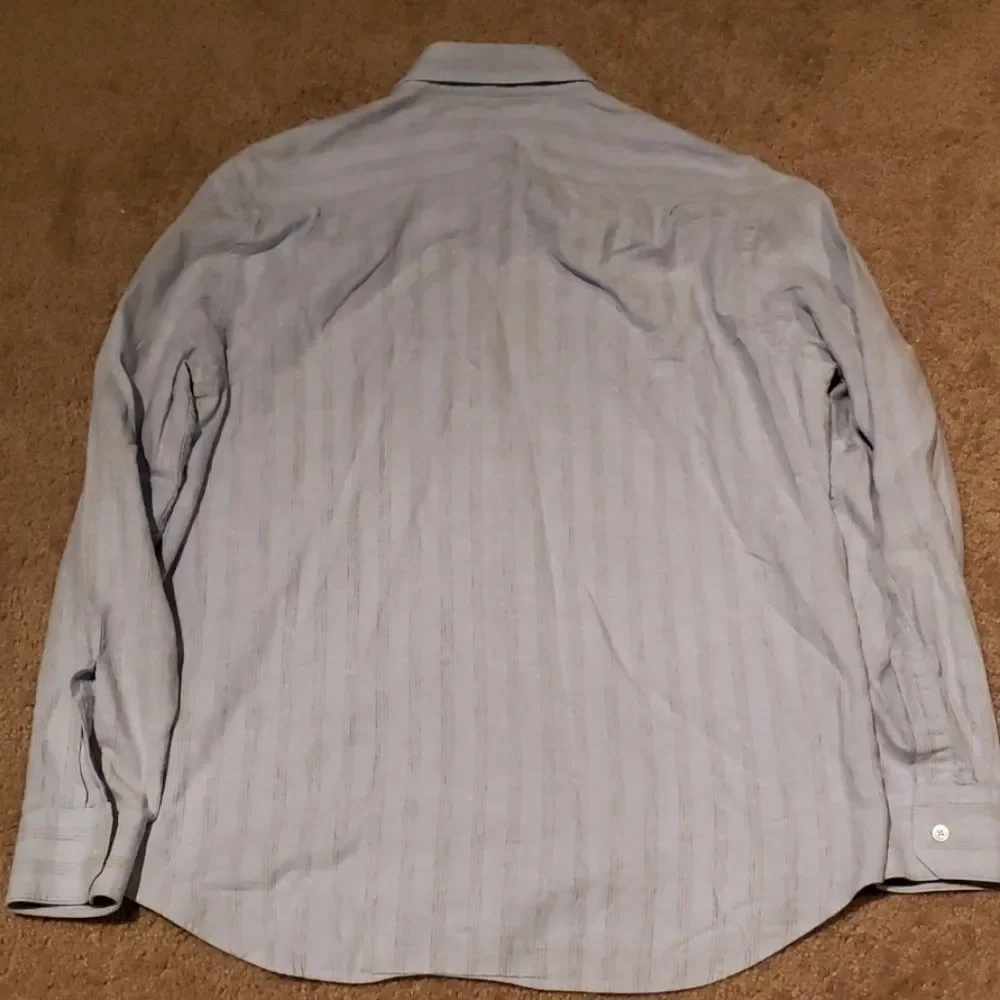 Banana Republic Mens Epaulet Dress Shirt L
